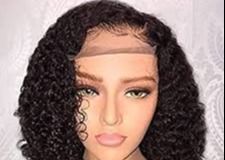 Lsy Wholesale Kinky Jerry Curly Front Lace Human Hair Wig