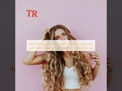 240*320 解析度 ローリーヘアパーイグ レイミネート素材とOED&ODMサービス