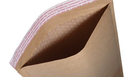 Long Bubble Bag Kraft Paper Poly Envelope Bag Elongated Bubble Mailer Custom