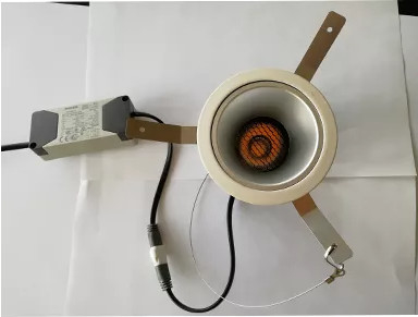 Ceiling Recessed Led Light 9w Aluminum PC Downlight Fixture