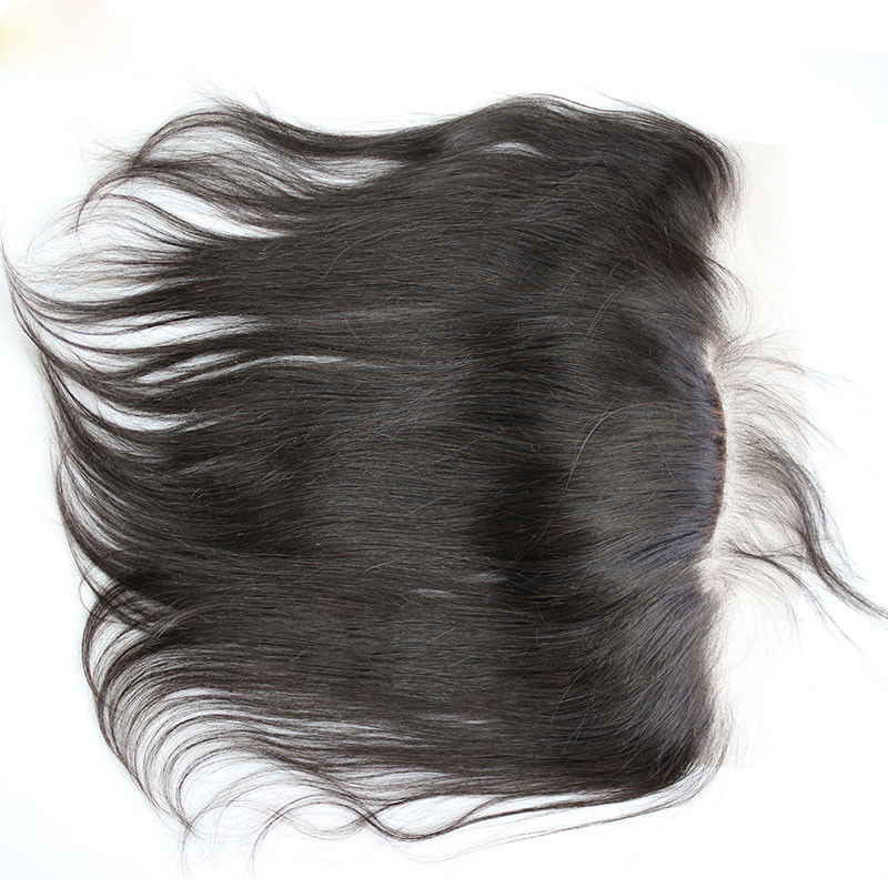 ブラジルの毛の絹のレースの巻き毛の人間の毛髪のかつら13x4のまっすぐなバージンの人間の毛髪
