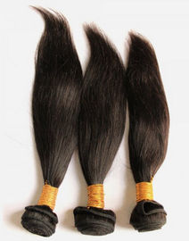 ペルーの直毛のバージンのペルーの人間の毛髪延長10インチから在庫の30インチ