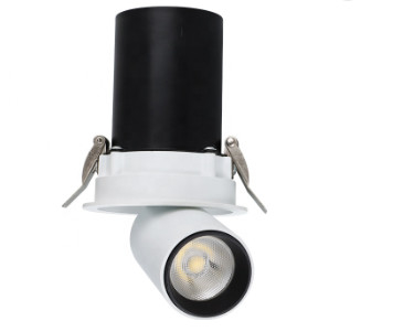 Aluminum Rotatable Downlight Led Spotlight Cob Recessed Ceiling